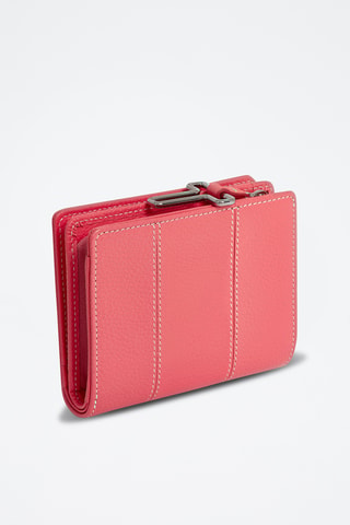 Cartera de piel - Rosa