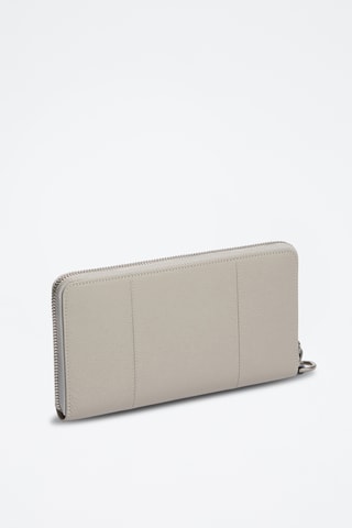 Compagnon en cuir - Gris clair