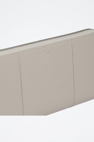 Compagnon en cuir - Gris clair