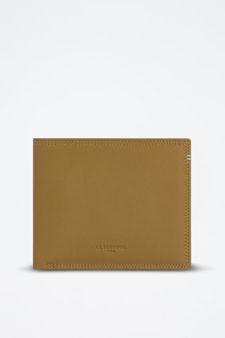 Cartera de piel - Marrón