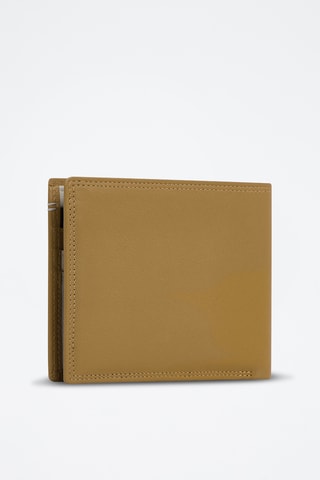 Cartera de piel - Marrón