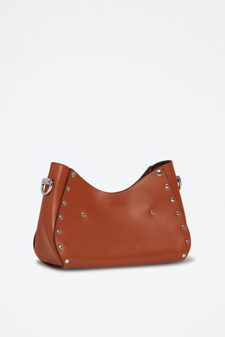 Sac porté épaule en cuir - Marron