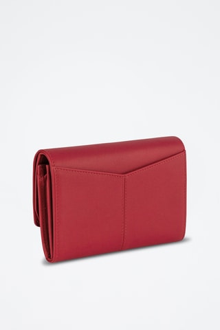 Portefeuille en cuir - Rouge