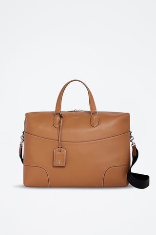 Bolso de piel - Marrón