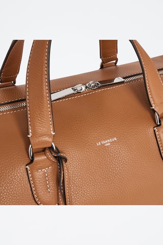 Bolso de piel - Marrón