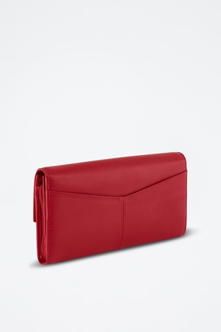 Cartera de piel - Rojo