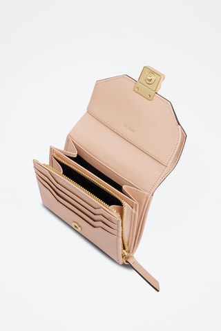 Cartera de piel - Rosa
