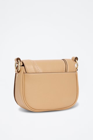 Bolso de piel - Beige