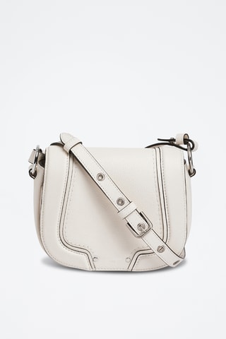 Bolso de piel - Blanco roto