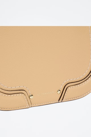 Bolso de piel - Beige