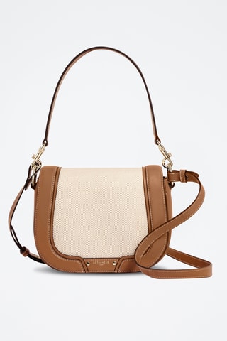 Sac porté épaule en cuir - Marron