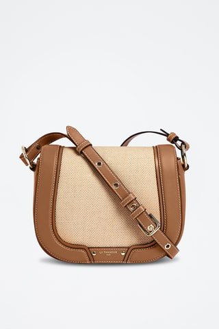 Sac porté épaule en cuir - Marron