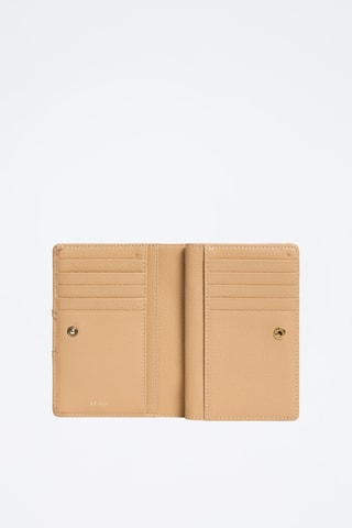 Cartera de piel - Beige