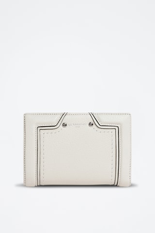 Cartera de piel - Blanco