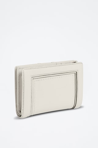 Cartera de piel - Blanco