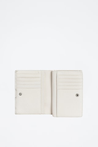 Cartera de piel - Blanco