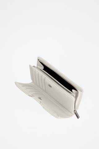 Cartera de piel - Blanco