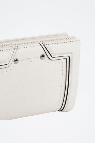 Cartera de piel - Blanco