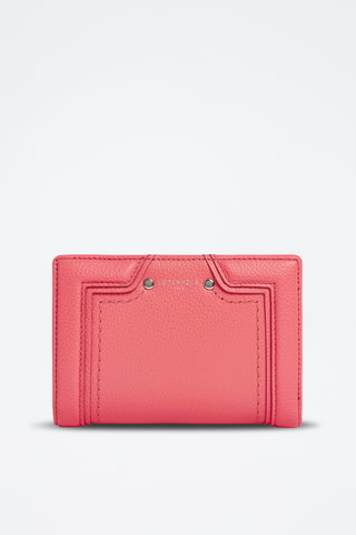 Cartera de piel - Rosa
