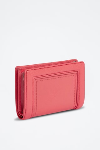 Cartera de piel - Rosa