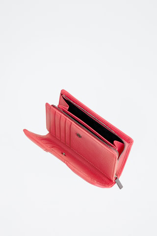 Cartera de piel - Rosa