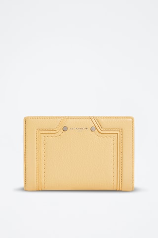 Cartera de piel - Amarillo