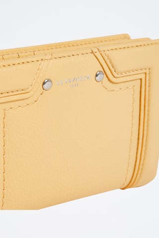 Cartera de piel - Amarillo