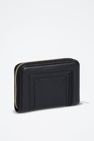 Porte-cartes en cuir - Noir