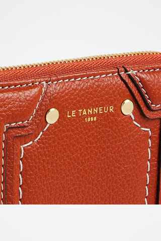 Porte-cartes en cuir - Marron