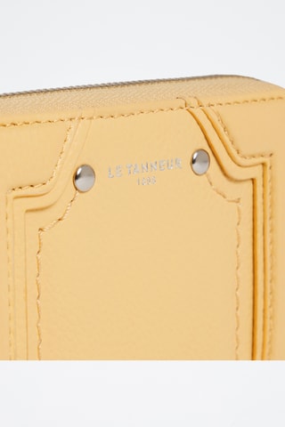 Porte-cartes en cuir - Jaune