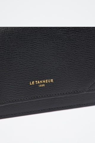 Porte-cartes en cuir - Noir