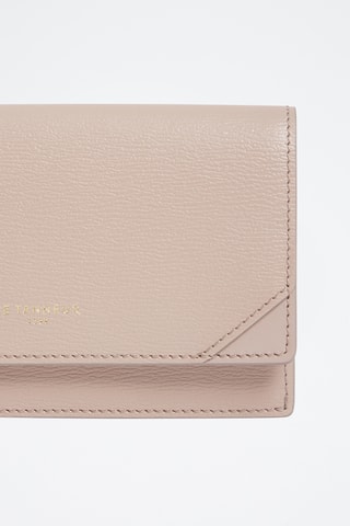 Porte-cartes en cuir - Beige