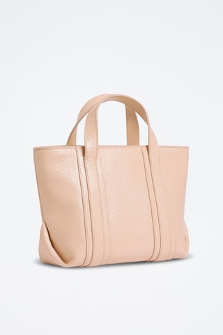 Bolso de piel - Beige