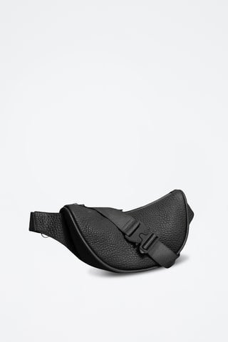 Riñonera de piel - Negro