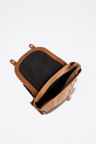 Mochila de piel - Marrón