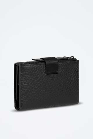 Cartera de piel - Negro