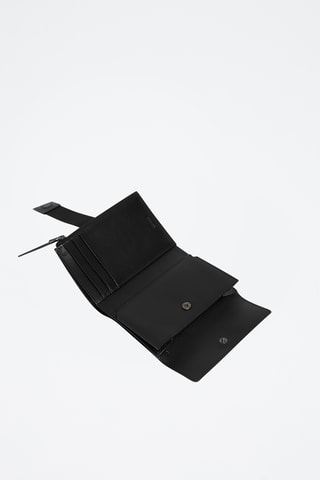 Cartera de piel - Negro