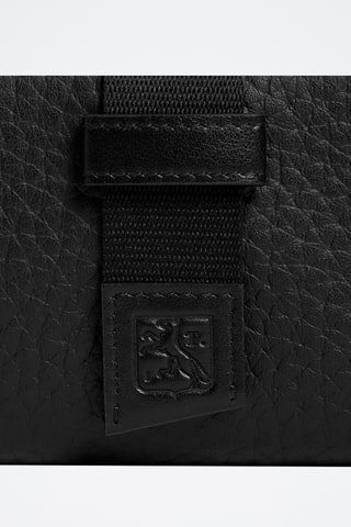 Cartera de piel - Negro