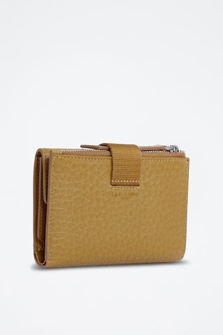 Cartera de piel - Marrón claro