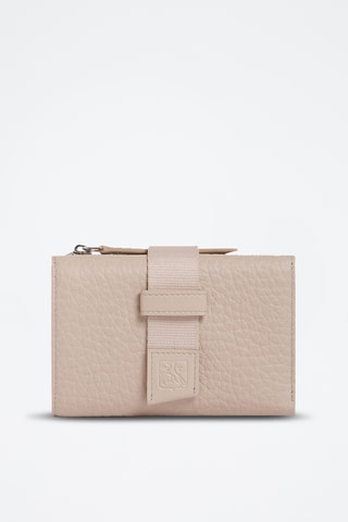 Cartera de piel - Beige