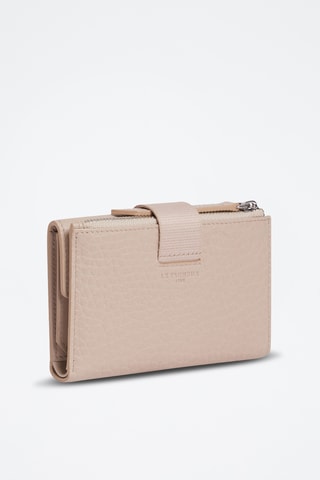 Cartera de piel - Beige