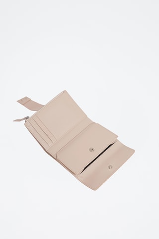 Cartera de piel - Beige