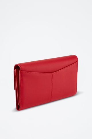 Cartera de piel - Rojo