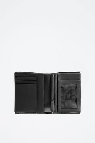 Cartera de piel - Negro