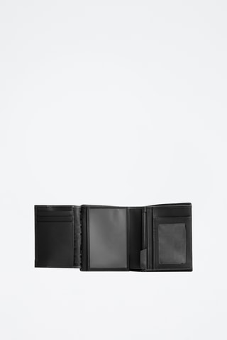 Cartera de piel - Negro