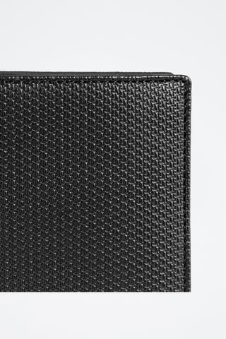 Cartera de piel - Negro