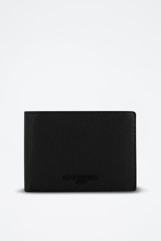 Cartera de piel - Negro