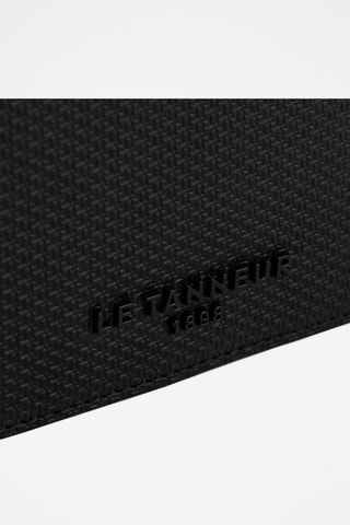 Cartera de piel - Negro