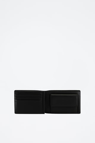 Cartera de piel - Negro