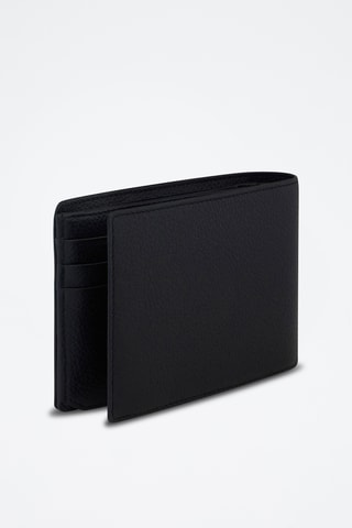 Cartera de piel - Negro